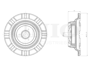 Front shock absorber mount photo