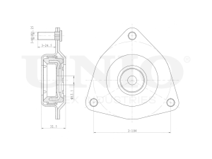 Front shock absorber mount photo