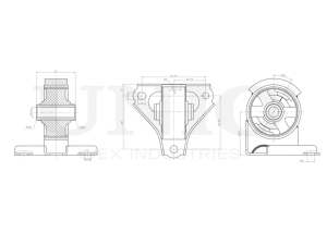 Опора двигателя передняя photo