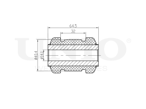 Front front lower control arm bushing photo