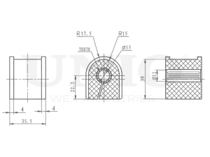 Rear stabilizer bushing photo