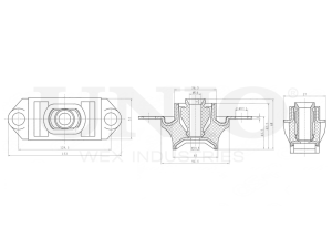 Engine mount left photo