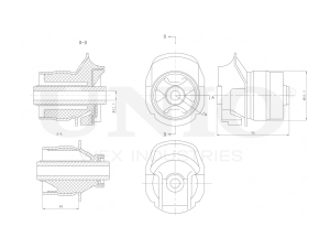 Rear beam silent block photo
