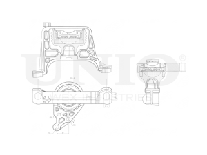 Опора двигателя правая photo