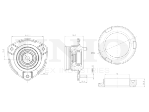 Rear shock absorber mount photo