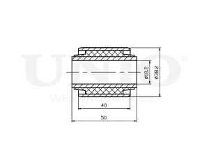 Front front lower control arm bushing photo