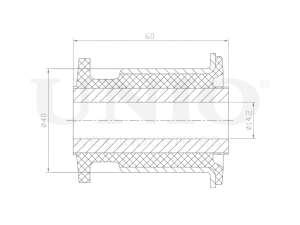 Front lower control arm silent block photo