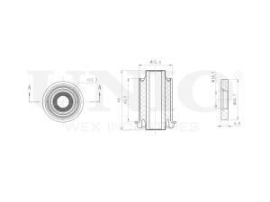 Front lower control arm silent block photo