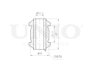 Inner front lower control arm silent block photo