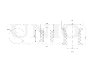 Front stabilizer bushing kit photo