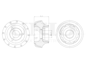 Front shock absorber mount photo