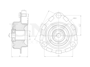 Front shock absorber mount photo