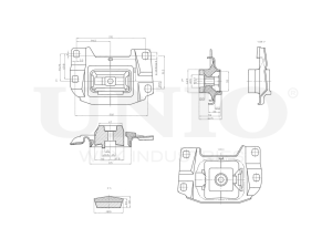 Опора двигателя левая photo