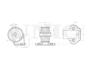 Опора двигателя задняя photo