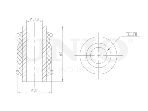 С/блок задней поперечной тяги photo