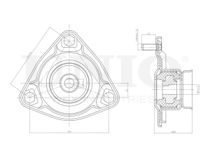 Front shock absorber mount photo