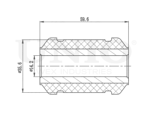 Front lower control arm silent block photo