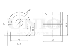 Rear stabilizer bushing photo