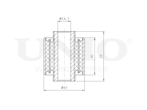 Inner rear lower control arm silent block photo