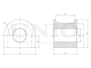 Rear stabilizer bushing photo