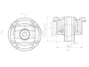 Differential silent block photo