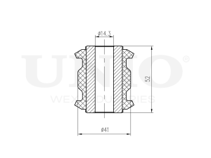 Front front lower control arm bushing photo