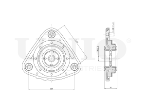 Front shock absorber mount photo