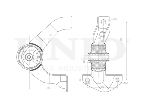 Опора двигателя задняя photo