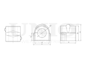 Front stabilizer bushing photo