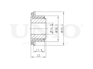 Rear longitudinal control arm silent block photo