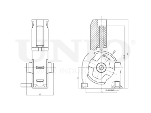 Front engine mount photo