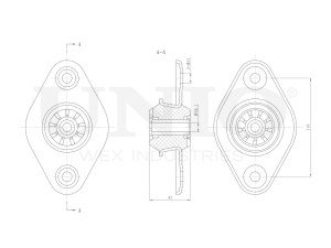Опора амортизатора задняя photo