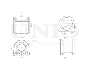 Front stabilizer bushing photo