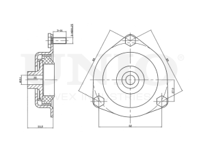 Front shock absorber mount photo