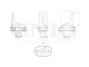 Left rear front subframe mount photo