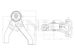 Engine support rear photo