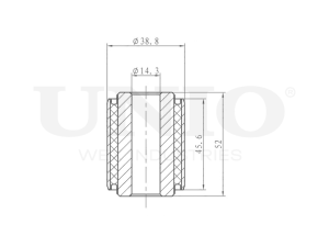 Inner rear lower control arm silent block photo
