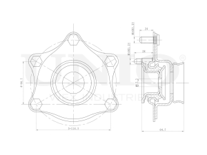 Front shock absorber mount photo