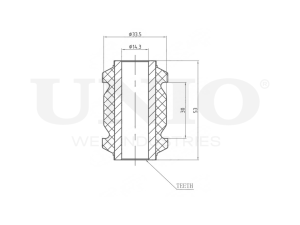 Front lower control arm silent block photo