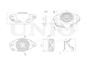 Rear shock absorber mount photo