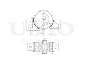 Engine support rear photo