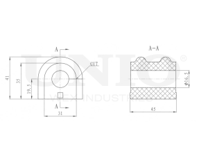 Rear stabilizer bushing photo