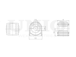 Front stabilizer bushing photo