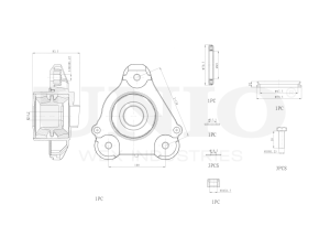 Right front shock absorber mount photo