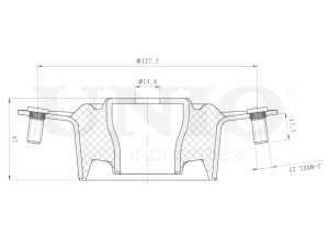 Front shock absorber mount photo