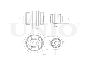 Lower transmission mount photo