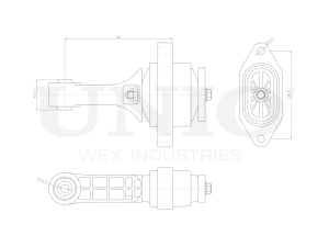 Engine support rear photo