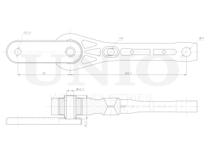 Engine support rear photo