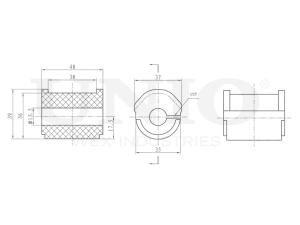 Rear stabilizer bushing photo