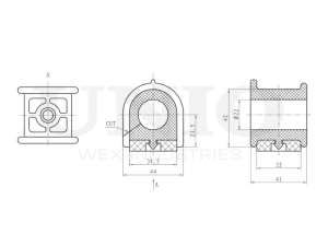 Front stabilizer bushing photo